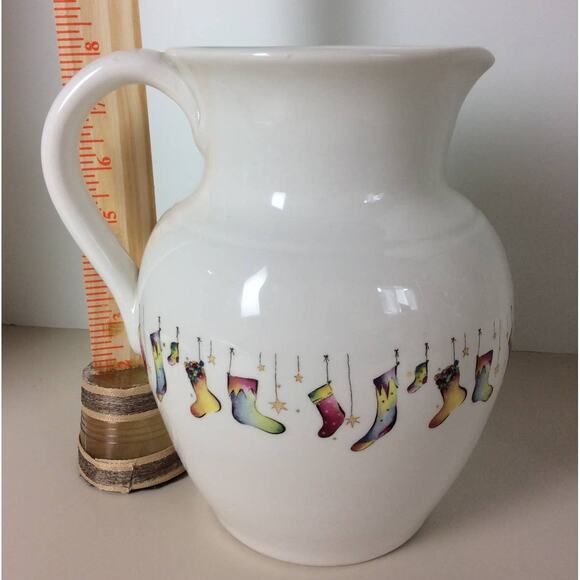 Rosanna Twas the Night Before Christmas Pitcher - Picture 2 of 7